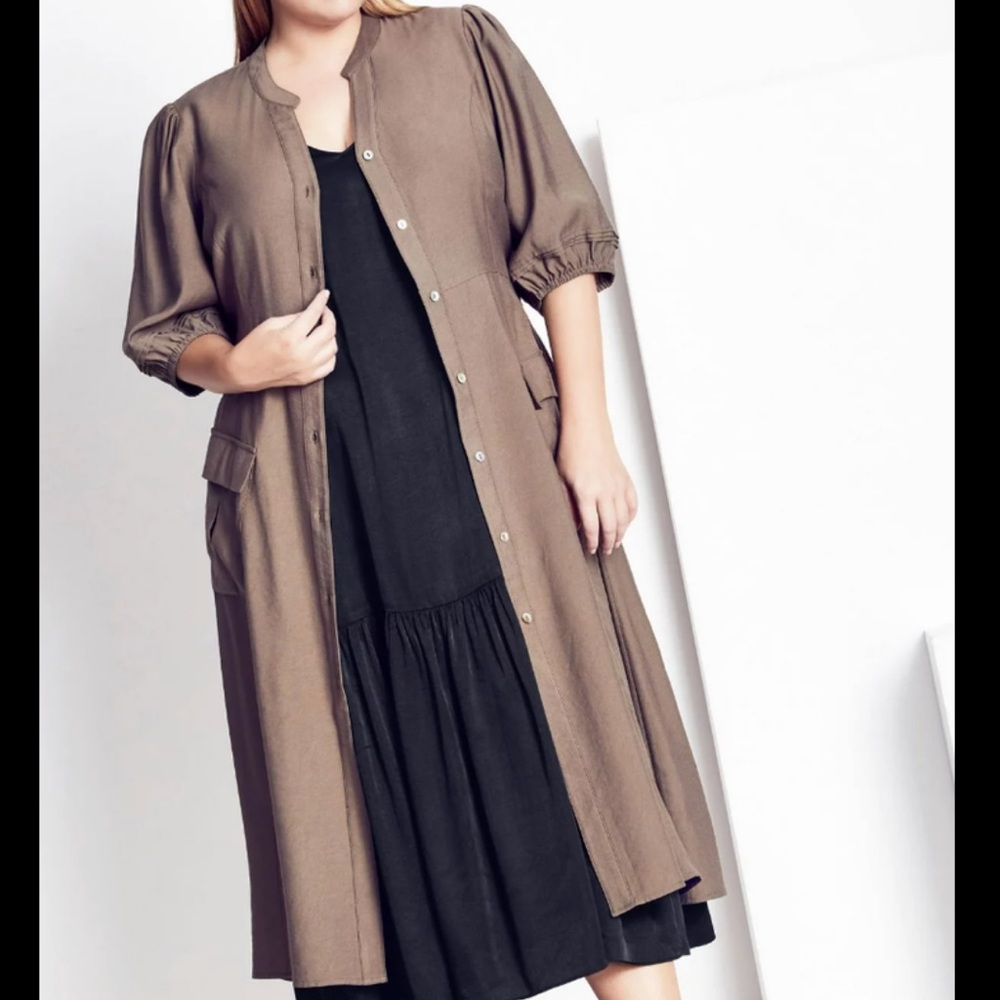 Refinity City Chic Shirt Dress size XS